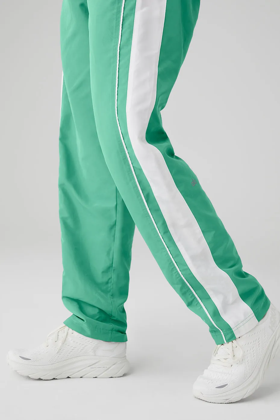 Racetrack Pant - Lettuce/White sold by Alo Yoga product image thumbnail 5