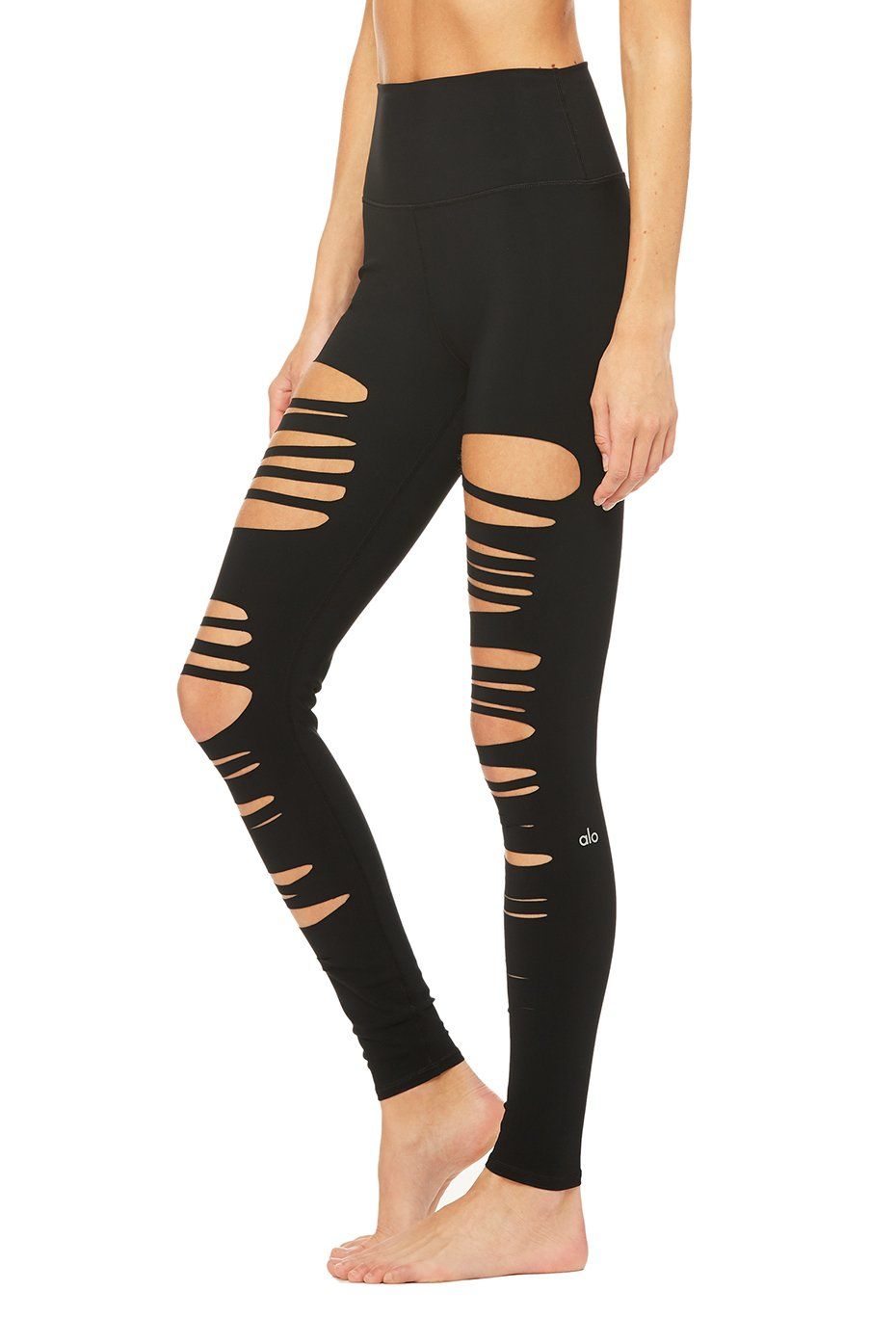 Extreme Ripped Warrior Legging - Black sold by Alo Yoga product image thumbnail 3
