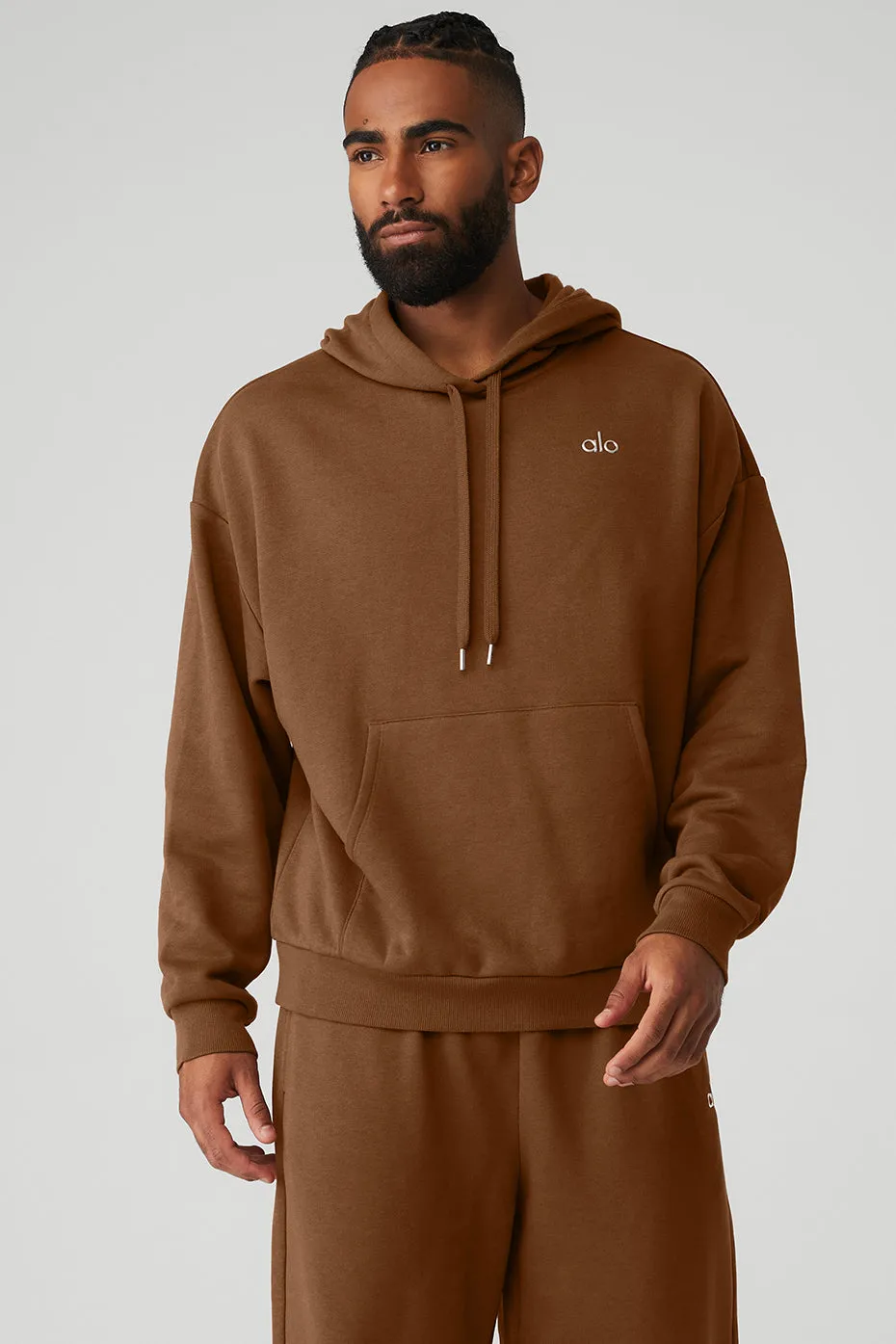 Accolade Hoodie - Cinnamon Brown sold by Alo Yoga