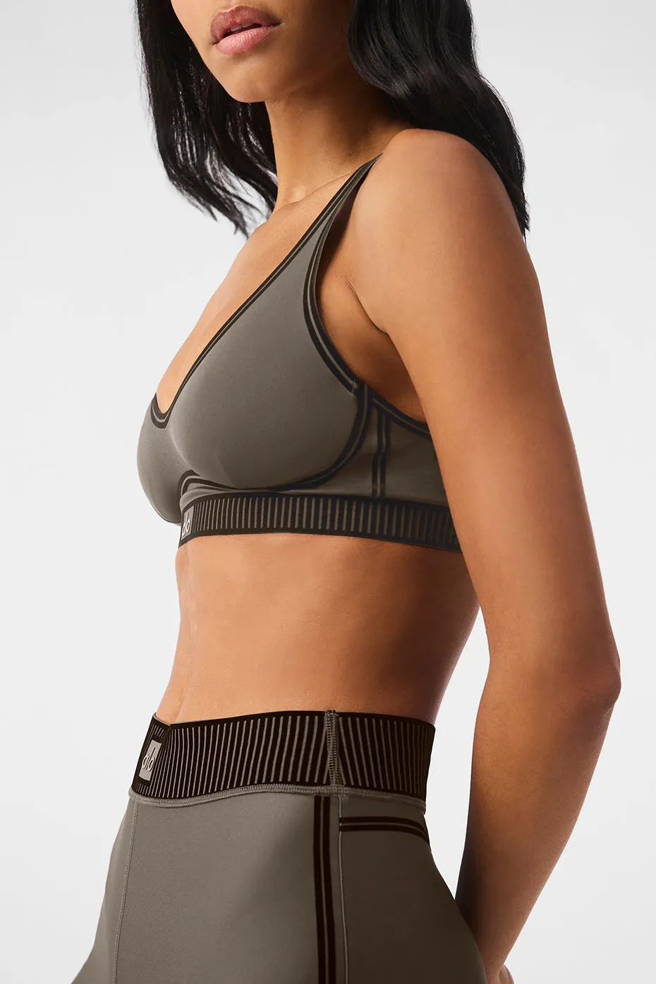 Airlift Line Up Bra - Olive Tree sold by Alo Yoga product image thumbnail 2