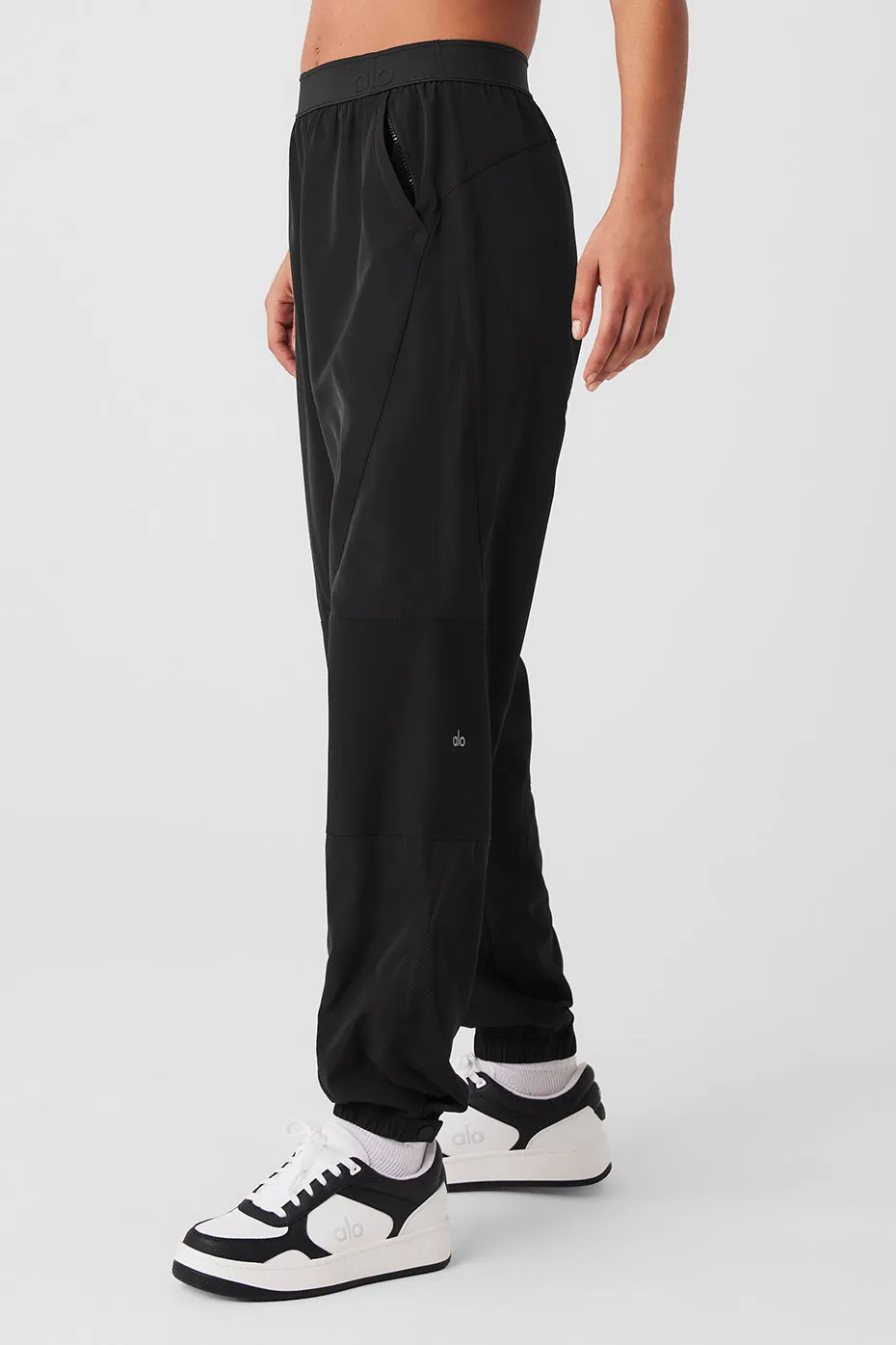 Mixed Media Reinvention Jogger - Black sold by Alo Yoga product image thumbnail 3