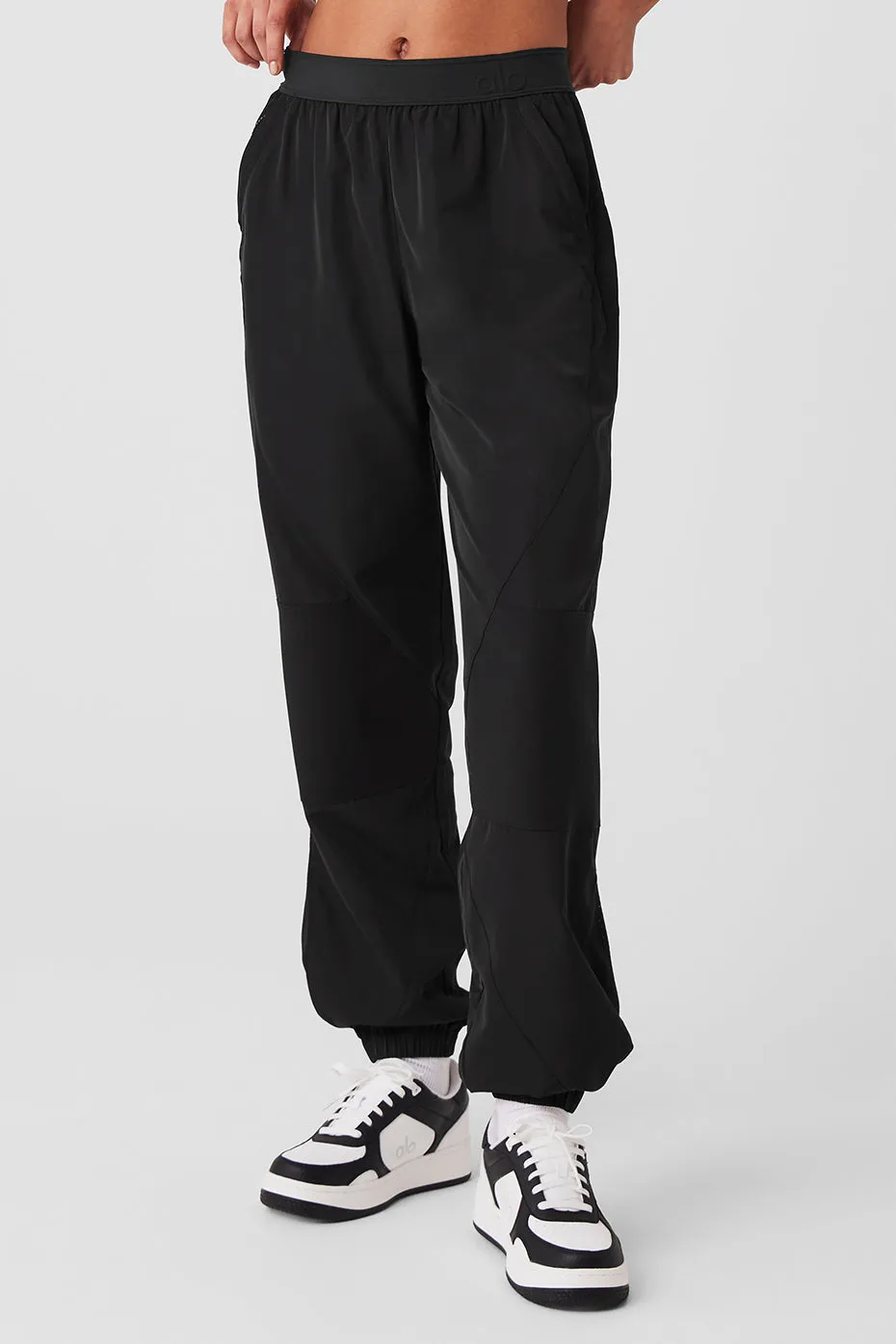 Mixed Media Reinvention Jogger - Black sold by Alo Yoga