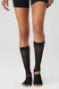 Women's Get Meshy Grip Sock - Black sold by Alo Yoga
