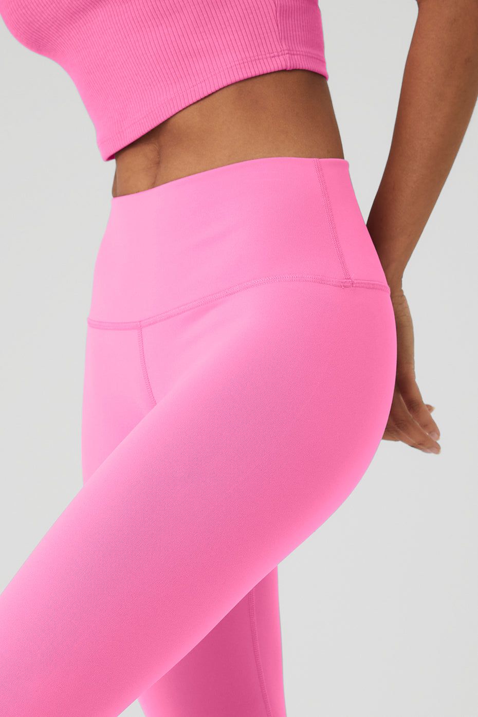 7/8 High-Waist Airbrush Legging - Paradise Pink sold by Alo Yoga product image thumbnail 4
