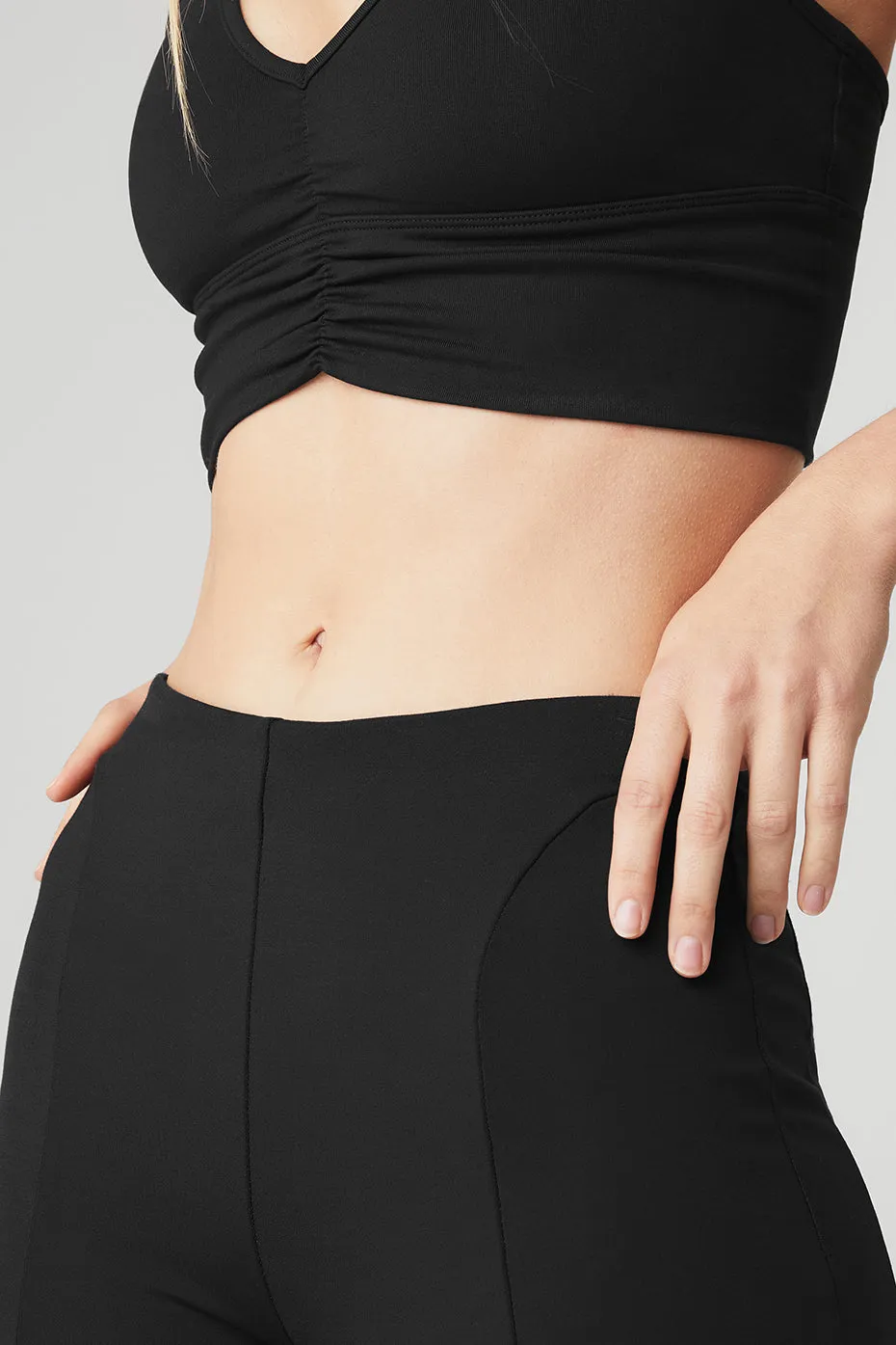 High-Waist Zip It Flare Legging - Black sold by Alo Yoga product image thumbnail 5