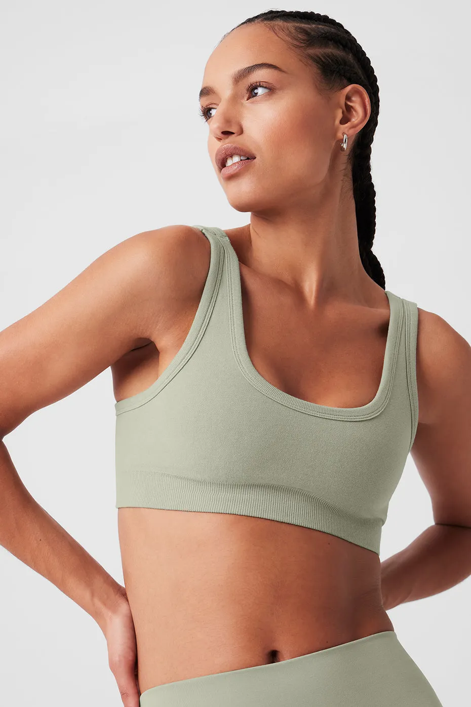 Seamless Chosen Bra - Limestone sold by Alo Yoga product image thumbnail 5