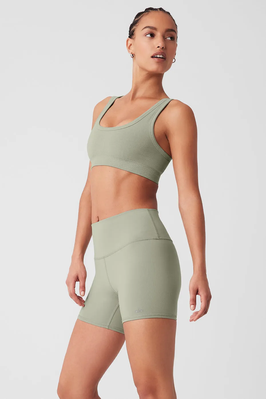 Seamless Chosen Bra - Limestone sold by Alo Yoga product image thumbnail 4