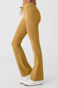 Sway Bootcut Sweatpant - Golden Olive Branch sold by Alo Yoga