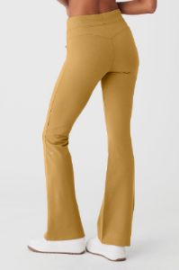 Sway Bootcut Sweatpant - Golden Olive Branch sold by Alo Yoga