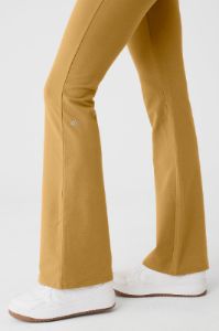 Sway Bootcut Sweatpant - Golden Olive Branch sold by Alo Yoga