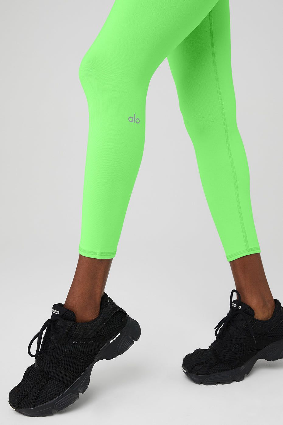 7/8 High-Waist Airbrush Legging - Green Glow sold by Alo Yoga product image thumbnail 4