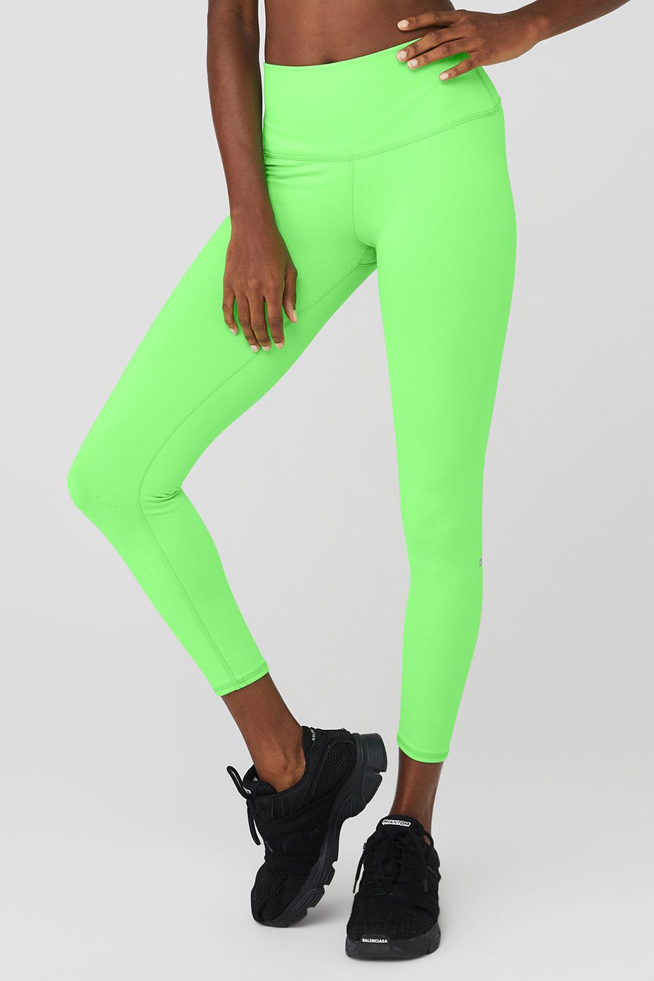 7/8 High-Waist Airbrush Legging - Green Glow sold by Alo Yoga product image thumbnail 3