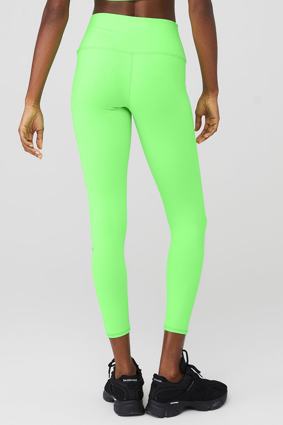 7/8 High-Waist Airbrush Legging - Green Glow sold by Alo Yoga product image thumbnail 2