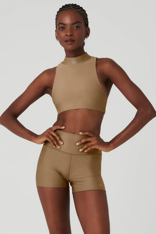 Airlift Fuse Bra Tank - Gravel sold by Alo Yoga