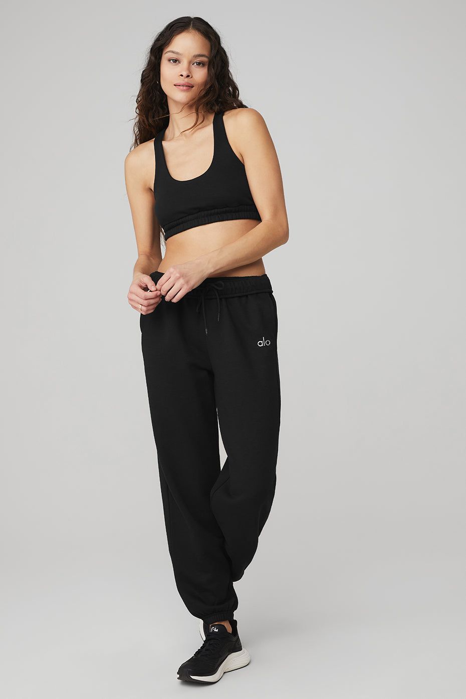 Scoop Neck Sweatshirt Bra & Accolade Sweatpant Set sold by Alo Yoga product image thumbnail 8