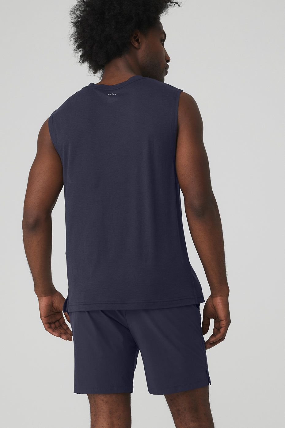 The Triumph Muscle Tank - True Navy sold by Alo Yoga product image thumbnail 2