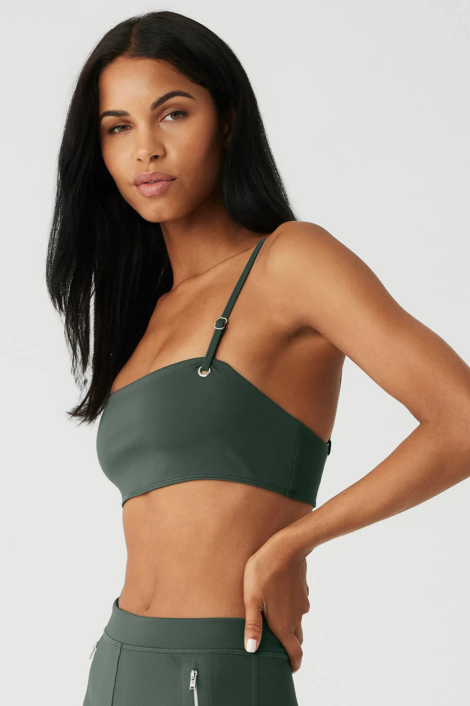 Thrill Seeker Bra - Dark Cactus sold by Alo Yoga product image thumbnail 3