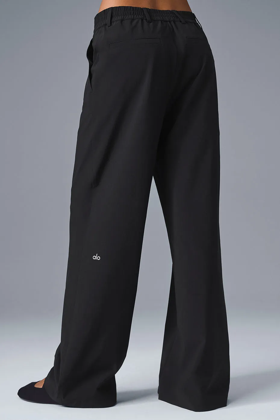 High-Waist Pursuit Trouser (Regular) - Black sold by Alo Yoga product image thumbnail 3