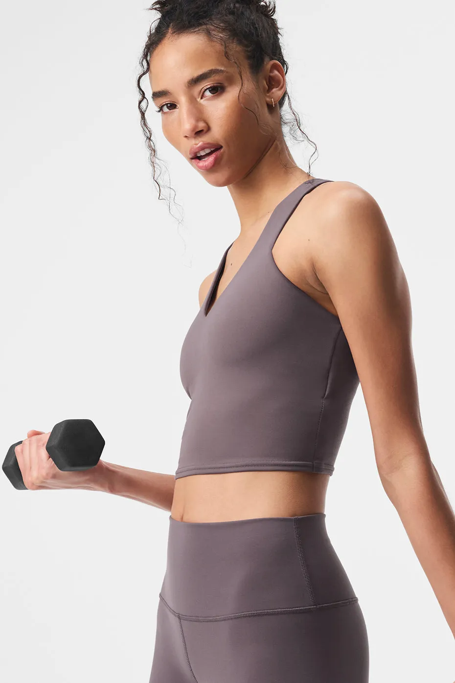 Airbrush Real Bra Tank - Raisinette sold by Alo Yoga product image thumbnail 3