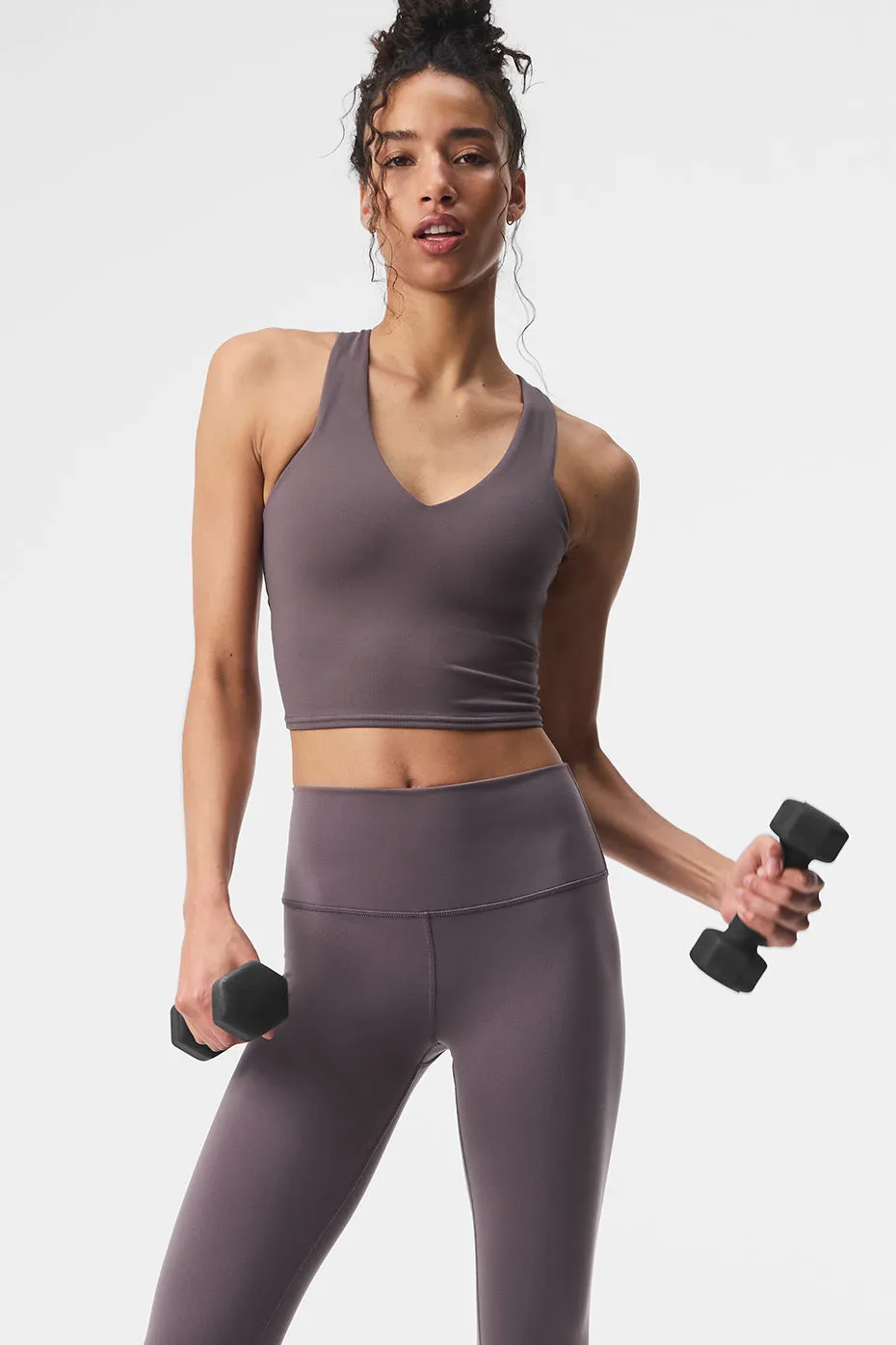 Airbrush Real Bra Tank - Raisinette sold by Alo Yoga product image thumbnail 5