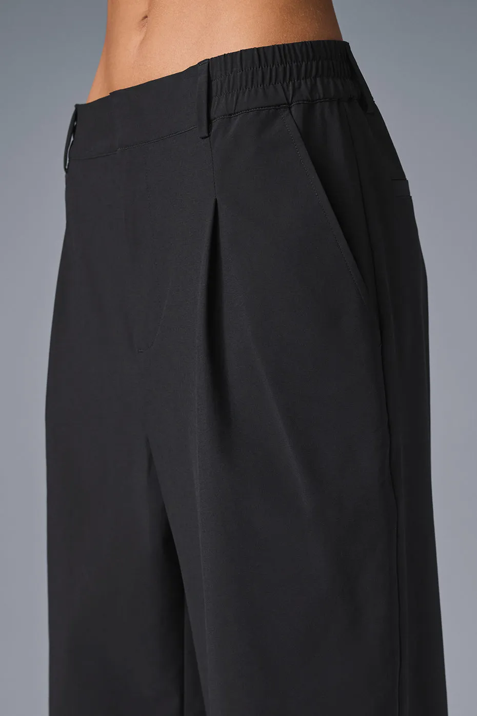 High-Waist Pursuit Trouser (Regular) - Black sold by Alo Yoga product image thumbnail 4
