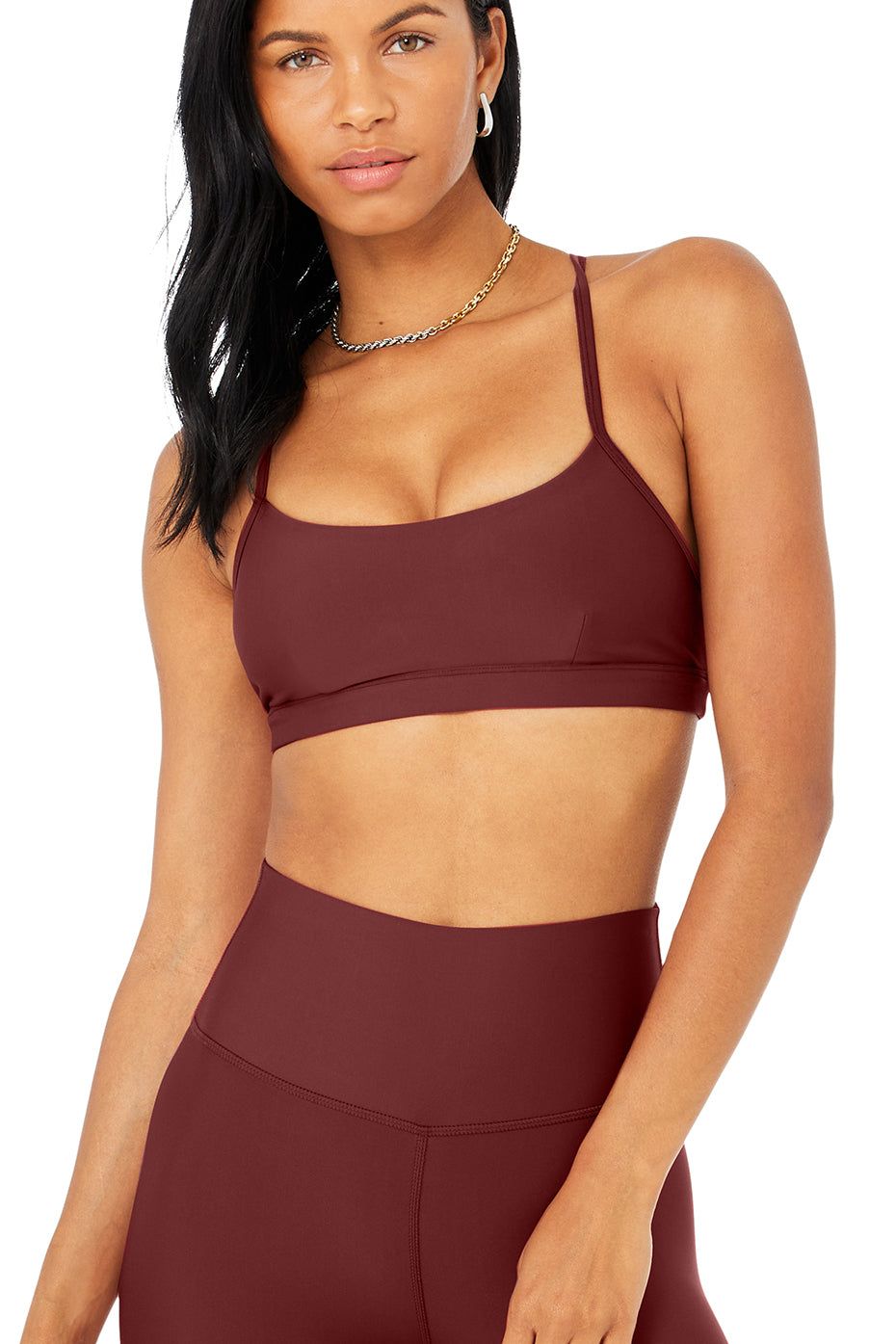 7/8 High-Waist Airlift Legging - Cranberry sold by Alo Yoga product image thumbnail 4