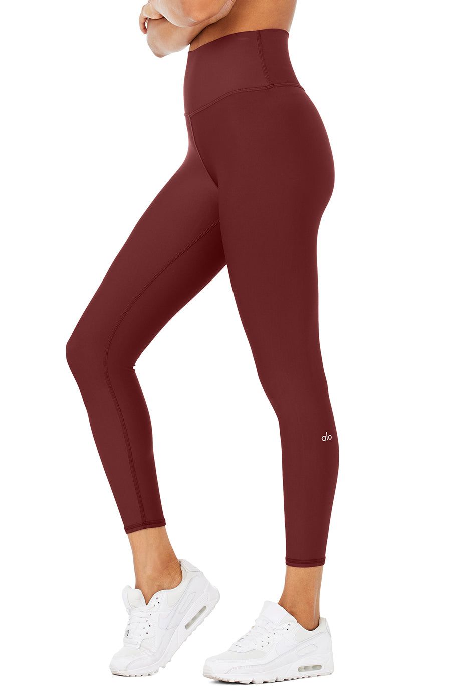 7/8 High-Waist Airlift Legging - Cranberry sold by Alo Yoga product image thumbnail 3