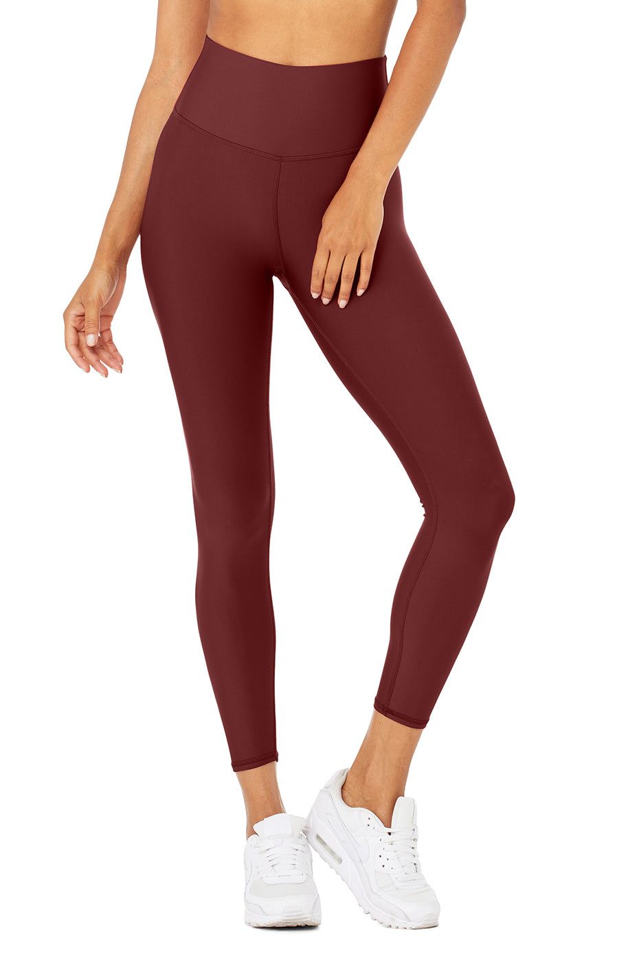 7/8 High-Waist Airlift Legging - Cranberry sold by Alo Yoga