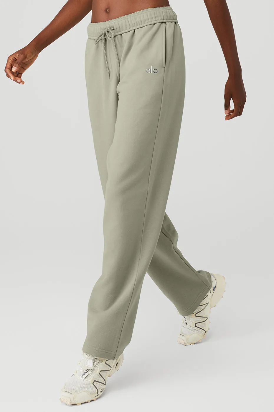 Accolade Straight Leg Sweatpant - Limestone sold by Alo Yoga product image thumbnail 3