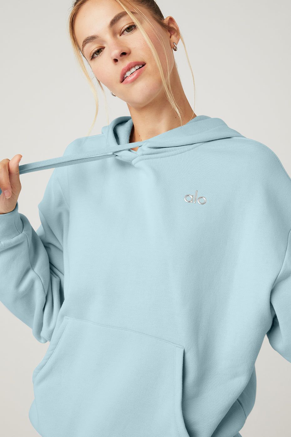 Accolade Hoodie - Chalk Blue sold by Alo Yoga product image thumbnail 4