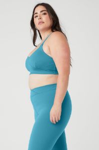 Airbrush Rev It Up Bra - Blue Splash sold by Alo Yoga