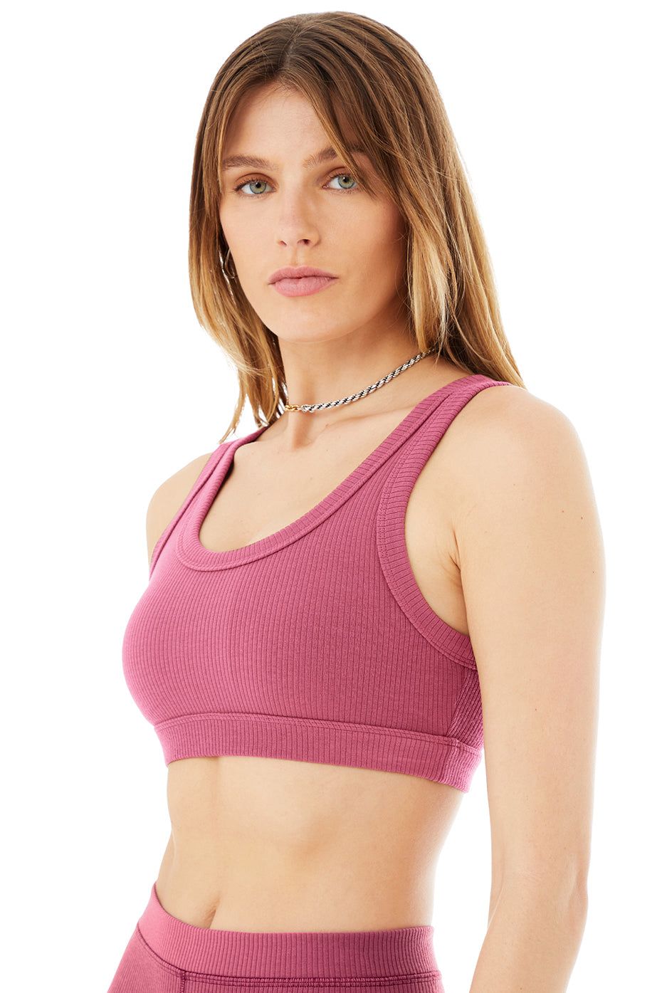 Wellness Bra - Raspberry Sorbet sold by Alo Yoga product image thumbnail 4
