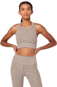Alosoft Serenity Bra - Gravel Heather sold by Alo Yoga