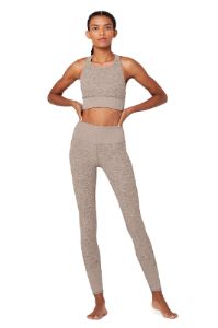 Alosoft Serenity Bra - Gravel Heather sold by Alo Yoga