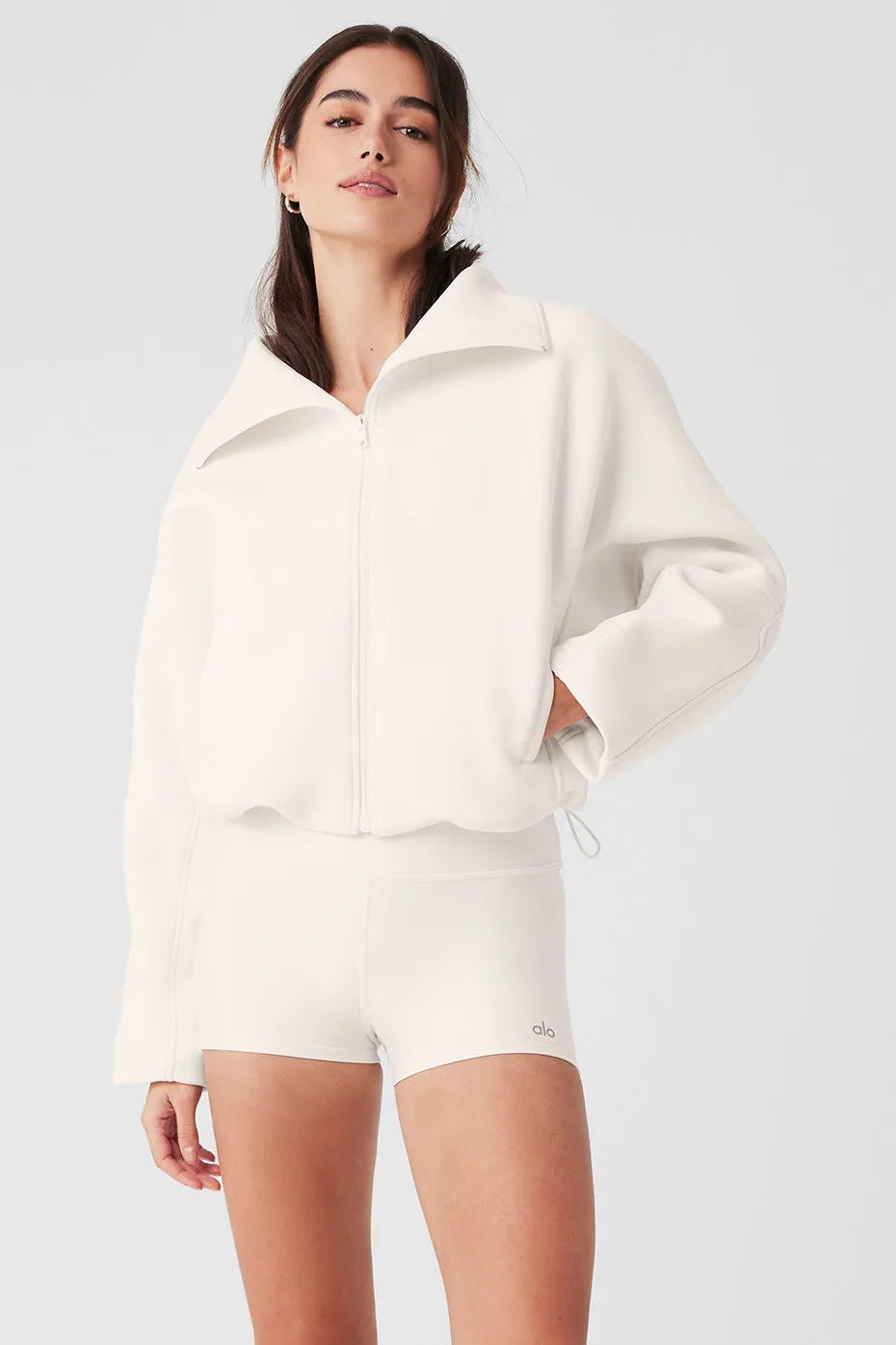 Technical Form Jacket - Ivory sold by Alo Yoga