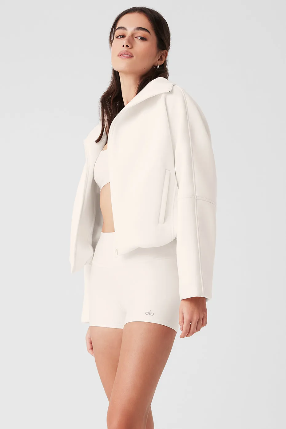 Technical Form Jacket - Ivory sold by Alo Yoga product image thumbnail 3