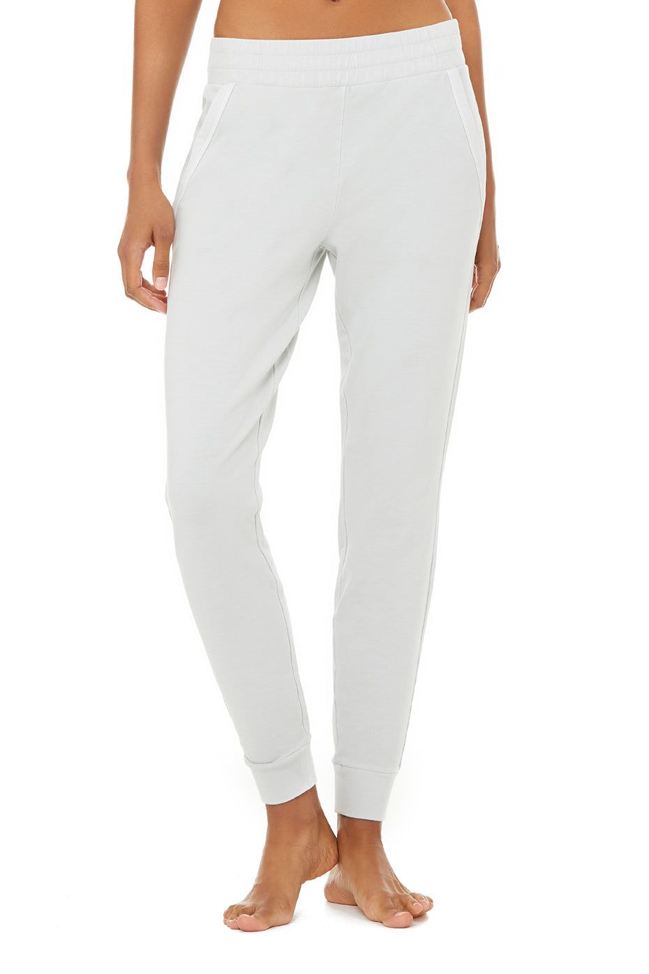 Washed Unwind Sweatpant - Chalk Wash sold by Alo Yoga