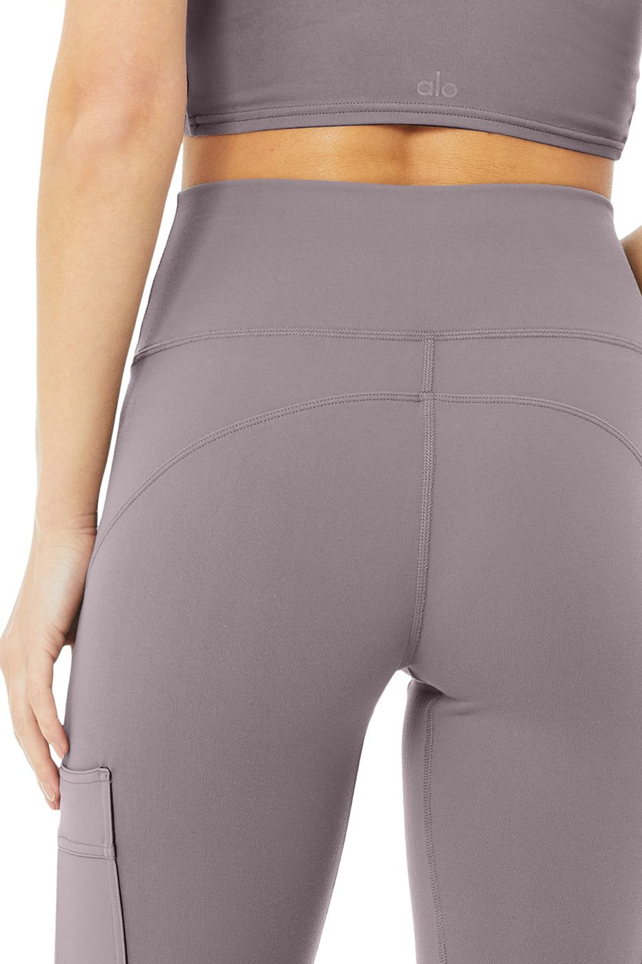 High-Waist Cargo Legging - Purple Dusk sold by Alo Yoga product image thumbnail 5