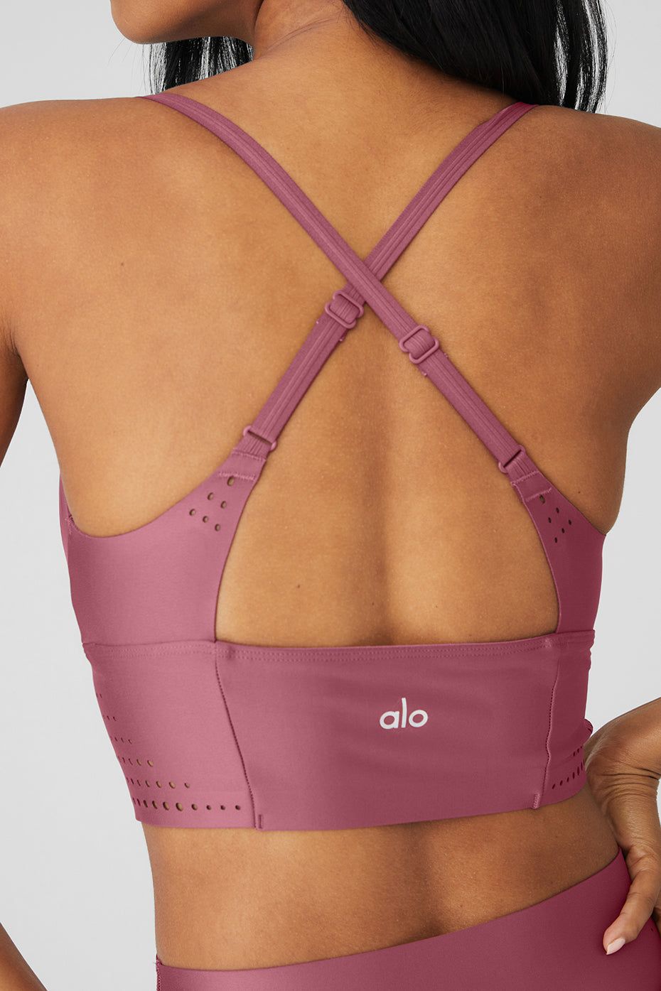 Airlift Laser Cut Speedy Bra Tank - Mars Clay sold by Alo Yoga product image thumbnail 5