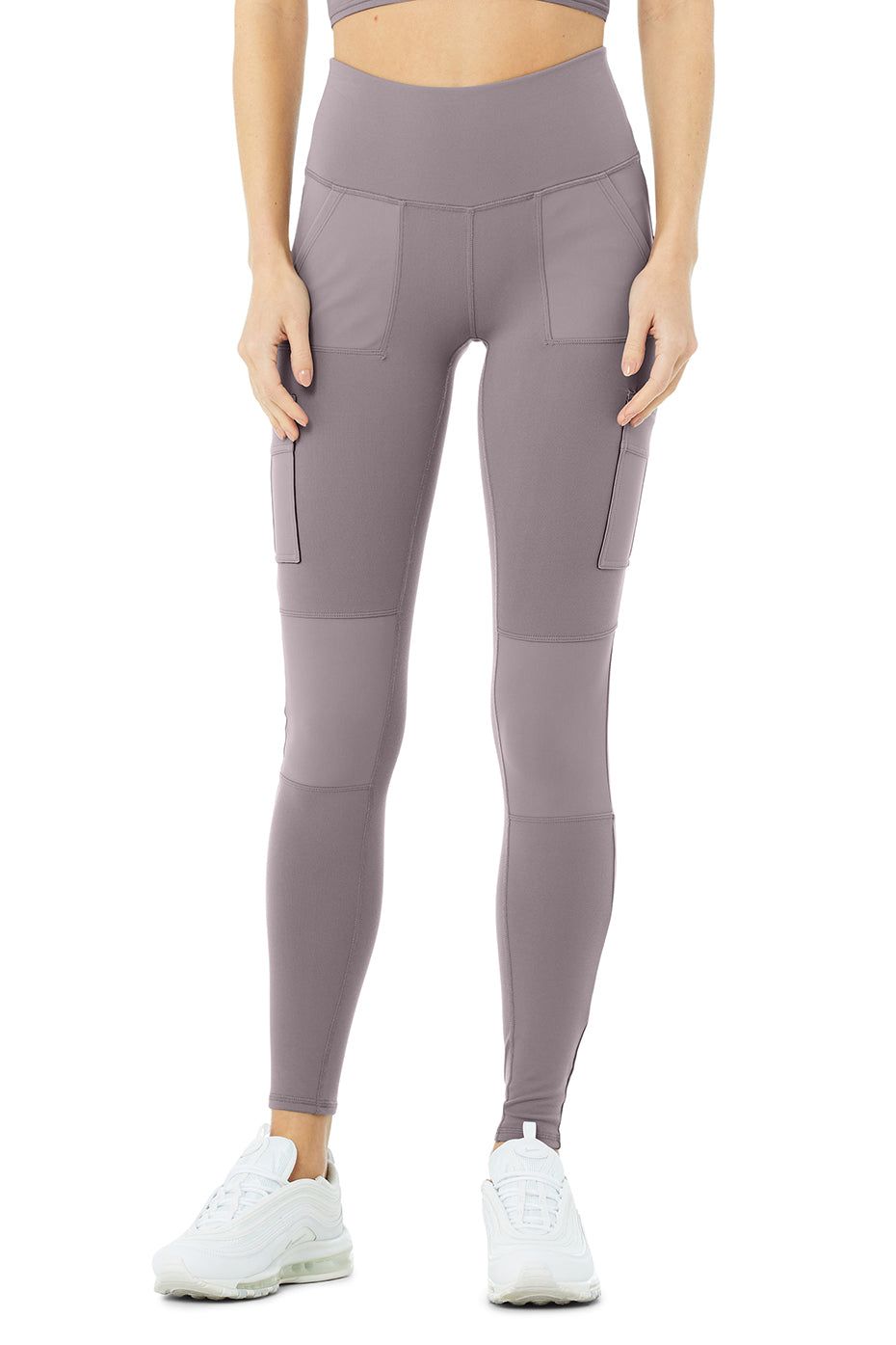 High-Waist Cargo Legging - Purple Dusk sold by Alo Yoga