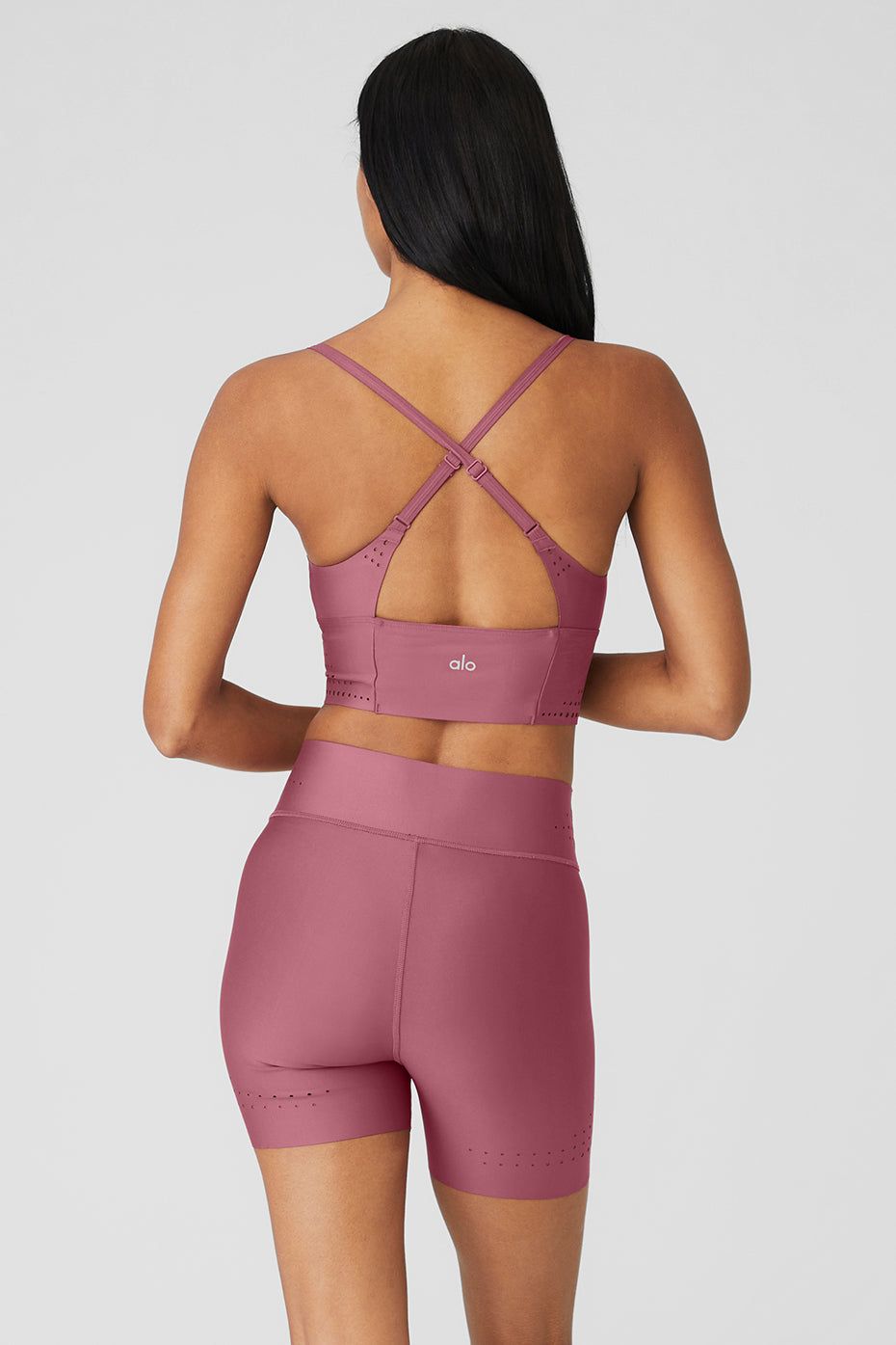 Airlift Laser Cut Speedy Bra Tank - Mars Clay sold by Alo Yoga product image thumbnail 3