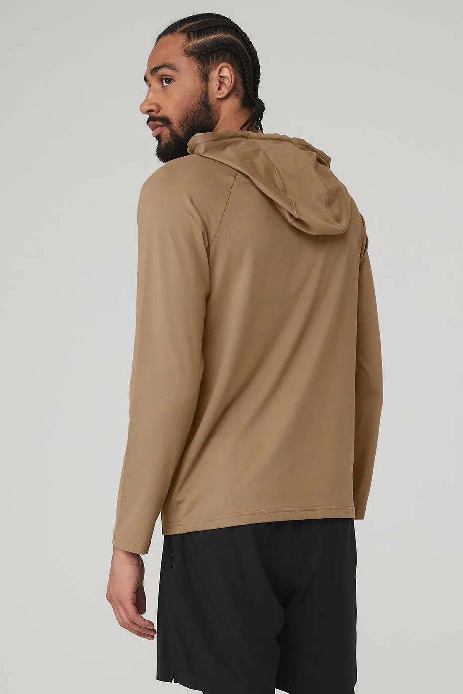 The Conquer Hoodie - Gravel sold by Alo Yoga product image thumbnail 2