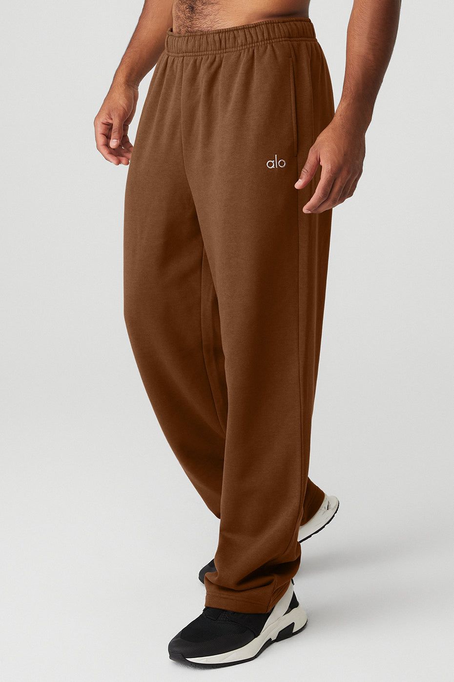 Accolade Straight Leg Sweatpant - Cinnamon Brown sold by Alo Yoga product image thumbnail 3