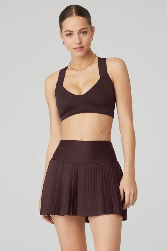 Airbrush Rev It Up Bra - Raisin sold by Alo Yoga