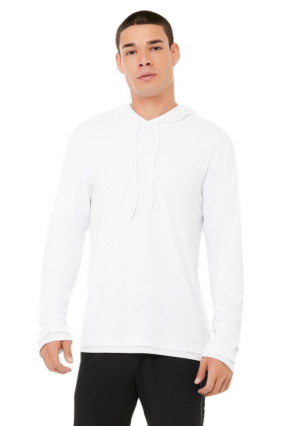 Layered Long Sleeve - White sold by Alo Yoga