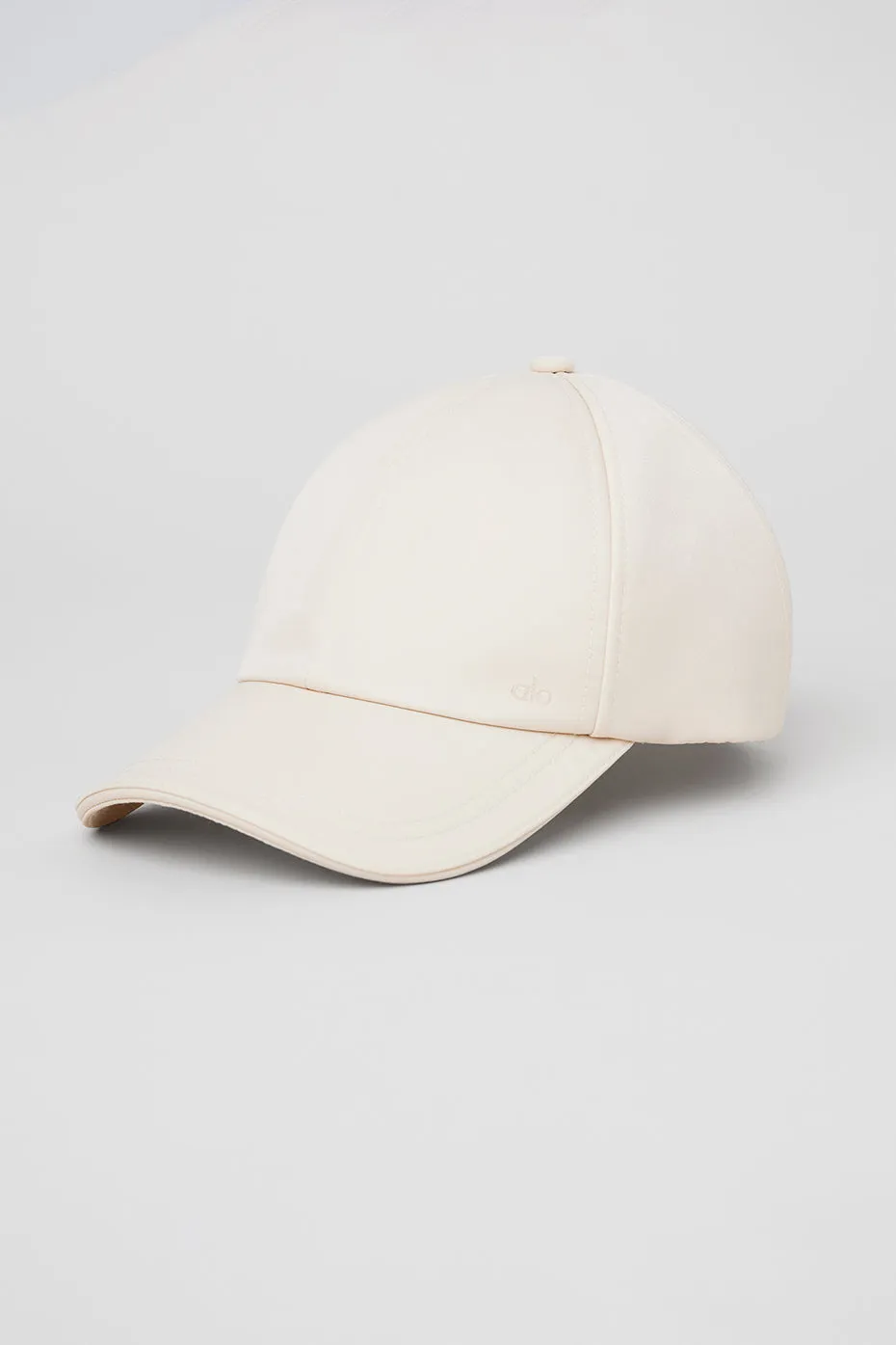 Satin Off-Duty Cap - Creme sold by Alo Yoga