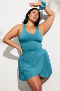 Oversized Scrunchie - Blue Splash sold by Alo Yoga
