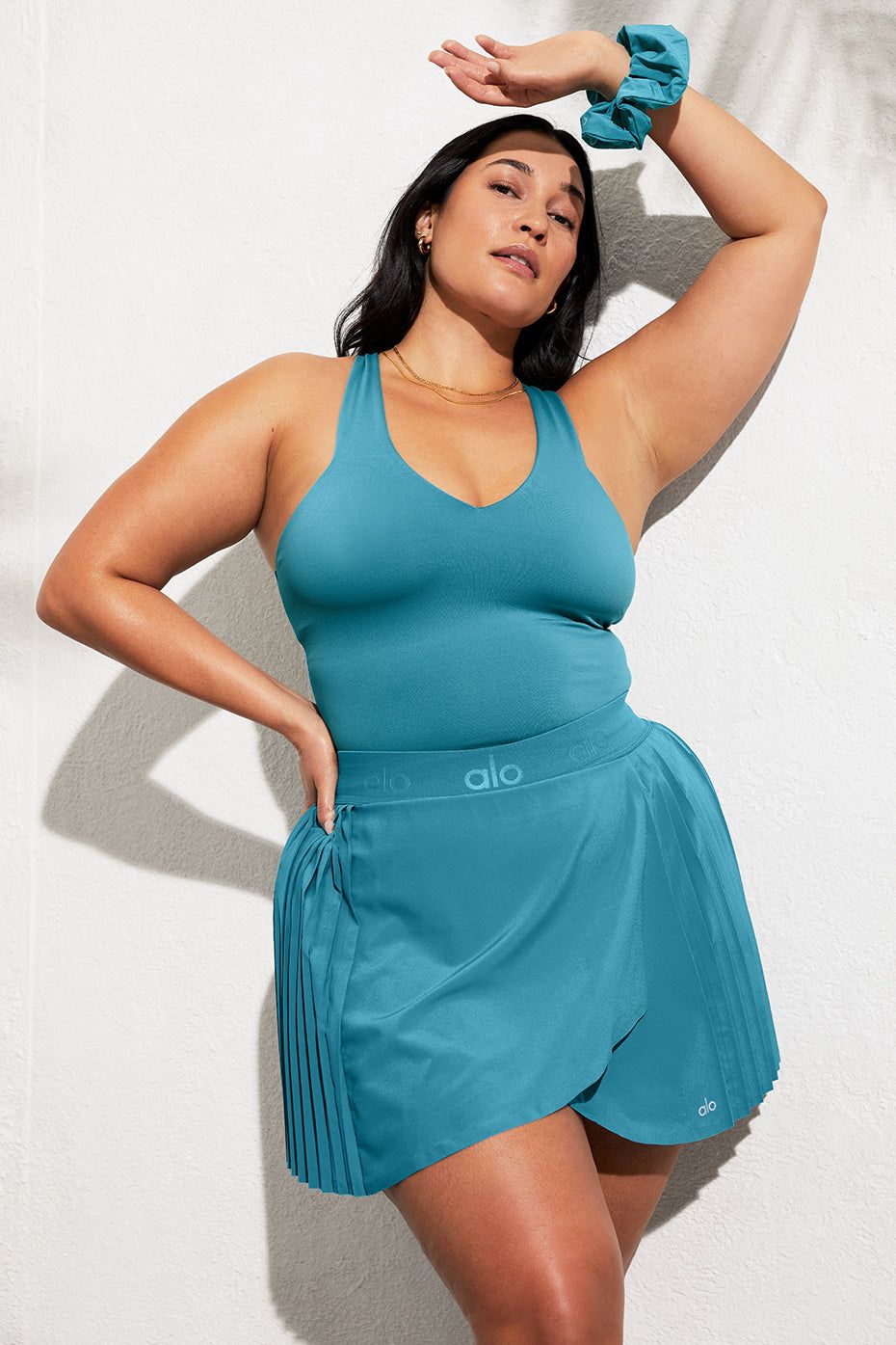 Oversized Scrunchie - Blue Splash sold by Alo Yoga product image thumbnail 3