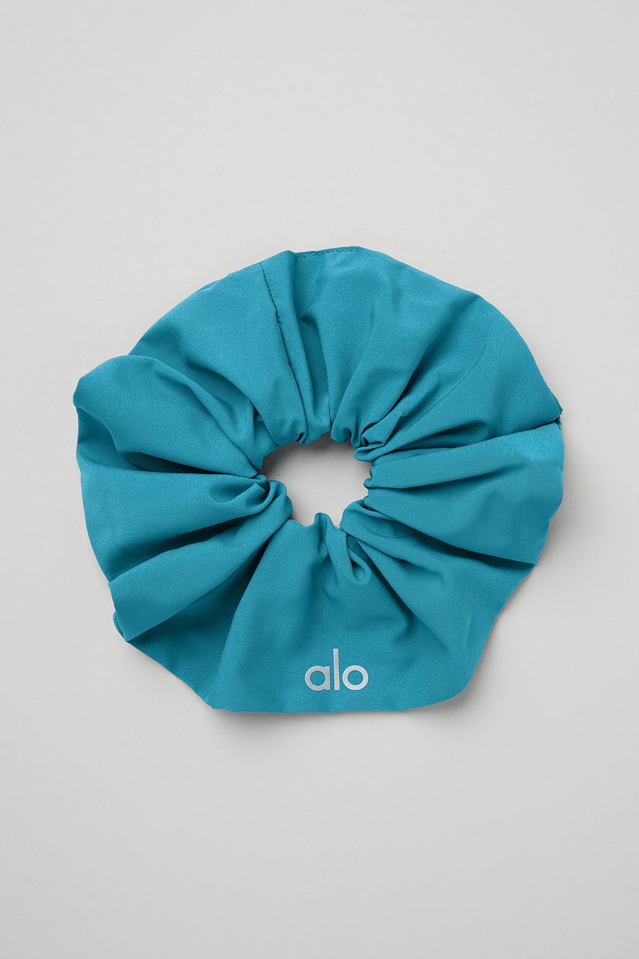 Oversized Scrunchie - Blue Splash sold by Alo Yoga