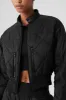 Snowrider Puffer Jacket - Black sold by Alo Yoga